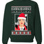 I'm the Naughty Type Song Parody | Billie Music Fan Xmas  Ugly Christmas Sweater Unisex Crewneck Sweatshirt