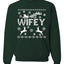Christmas Wifey Love Merry Ugly Christmas Sweater Unisex Crewneck Graphic Sweatshirt