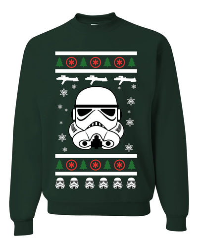 Stormtrooper Star Wars Ugly Christmas Sweater Unisex Crewneck Sweatshirt