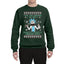 Tis The Season To Get Riggity, Riggity Wrecked, Son! Anime Ugly Christmas Sweater Unisex Crewneck Graphic Sweatshirt