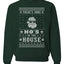 Theres Some Hos in The House Santa Merry Ugly Christmas Sweater Unisex Crewneck Graphic Sweatshirt