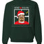 Home Malone White Ugly Christmas Sweater Unisex Crewneck Sweatshirt