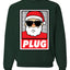 Santa Claus Plug Escobar Narcos Funny Merry Ugly Christmas Sweater Unisex Crewneck Graphic Sweatshirt