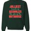 Jolliest Bunch of Assholes Nuthouse Merry Christmas Vacation Merry Christmas Unisex Crewneck Graphic Sweatshirt