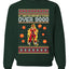 DBZ Anime Cartoon Fan Reach Over 9,000 Ugly Christmas Sweater Unisex Crewneck Sweatshirt