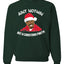 Ain't Nothin But a Christmas Party Funny 2pac Xmas Tupac Ugly Christmas Sweater Unisex Crewneck Graphic Sweatshirt