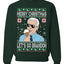 Merry Christmas Let's Go Brandon Christmas Unisex Crewneck Graphic Sweatshirt
