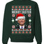 Merry Easter  Merry Ugly Christmas Sweater Unisex Crewneck Graphic Sweatshirt