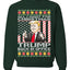 All I Want For Christmas is Trump Back In Office  Merry Ugly Christmas Sweater Unisex Crewneck Graphic Sweatshirt