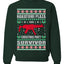 Nakatomi Plaza Christmas Party Survivor Merry Ugly Christmas Sweater Unisex Crewneck Graphic Sweatshirt