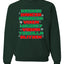 Drunken Reindeer Christmas Unisex Crewneck Graphic Sweatshirt