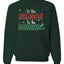 Tis' the Season To Be Drinkin' Christmas Unisex Crewneck Graphic Sweatshirt