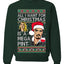 Johnny Depp Amber Heard All I Want For Christmas is a Mega Pint GRly Christmas Sweater