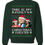 This Is My Ugly Christmas Sweater Anti Democrat Biden Kamala Pelosi  Ugly Christmas Sweater Unisex Crewneck Graphic Sweatshirt