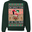 Santa Bakery Oven Ginger Bread What Fun It Is To Run Ugly Christmas Sweater Unisex Crewneck Graphic Sweatshirt