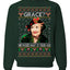 Aunt Grace? She Died 30 Years Ago, Blessing Ugly Christmas Sweater Unisex Crewneck Sweatshirt