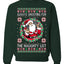 Always Shooting For The Naughty List Ugly Christmas Sweater Unisex Crewneck Sweatshirt