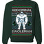 Abdominal Swoleman Fitness Yeti Ugly Christmas Sweater Unisex Crewneck Sweatshirt
