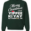 Merry Christmas and Yippee Ki Yay MOFO Christmas Unisex Crewneck Sweatshirt