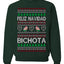 Feliz Navidad Bichota Ugly Christmas Sweater Unisex Crewneck Sweatshirt