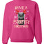 Have A Purrfect  Merry Christmas Unisex Crewneck Graphic Sweatshirt