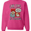 Santa Claus Is Coming, That's What She Said  Merry Christmas Unisex Crewneck Graphic Sweatshirt