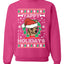 Yappy Holidays  Merry Ugly Christmas Sweater Unisex Crewneck Graphic Sweatshirt