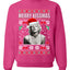 Merry Kissmas  Merry Ugly Christmas Sweater Unisex Crewneck Graphic Sweatshirt