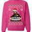 Let's Go Brandon Leo Laughing Meme  Merry Ugly Christmas Sweater Unisex Crewneck Graphic Sweatshirt