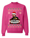 Let's Go Brandon Leo Laughing Meme  Merry Ugly Christmas Sweater Unisex Crewneck Graphic Sweatshirt