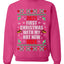 First Christmas With My Hot New Wife  Merry Ugly Christmas Sweater Unisex Crewneck Graphic Sweatshirt
