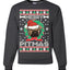 Merry Pitmas  Merry Ugly Christmas Sweater Unisex Crewneck Graphic Sweatshirt