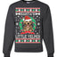 Santa's Little Yelper  Merry Ugly Christmas Sweater Unisex Crewneck Graphic Sweatshirt