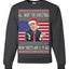 Mean Tweets and $1.79 Gas Merry Ugly Christmas Sweater Unisex Crewneck Graphic Sweatshirt