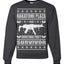 Nakatomi Plaza Christmas Party Survivor 1988 Merry Ugly Christmas Sweater Unisex Crewneck Graphic Sweatshirt