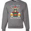 Lets Get Blitzened Deer With Beer Merry Christmas Unisex Crewneck Graphic Sweatshirt