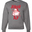 Santa Jolly AF Merry Christmas Unisex Crewneck Graphic Sweatshirt