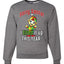 Sorry Santa I Elfed It Up This Year  Merry Christmas Unisex Crewneck Graphic Sweatshirt