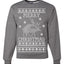 Merry Christmas Reindeer Humping Merry Ugly Christmas Sweater Unisex Crewneck Graphic Sweatshirt