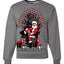 Christmas is Coming GOT Iron Throne Merry Ugly Christmas Sweater Unisex Crewneck Graphic Sweatshirt