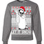 Salt Bae Christmas Ugly Christmas Sweater Unisex Crewneck Sweatshirt