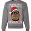 Funny Biggie Wonder Why Christmas Missed Us Ugly Christmas Sweater Unisex Crewneck Graphic Sweatshirt