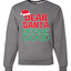 Dear Santa Define Good Merry Christmas Unisex Crewneck Graphic Sweatshirt