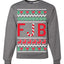 FJB Candy Cane  Ugly Christmas Sweater Unisex Crewneck Graphic Sweatshirt