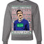 Merry Christmas Wanker  Ugly Christmas Sweater Unisex Crewneck Sweatshirt