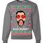 Bad Benito Bunny Latin Trap Xmas Ugly Christmas Sweater Unisex Crewneck Graphic Sweatshirt