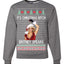 It's Christmas Bitch Britney Spears  Ugly Christmas Sweater Unisex Crewneck Sweatshirt