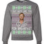 I Eat Guys Like You For Breakfast Ugly Christmas Sweater Unisex Crewneck Sweatshirt