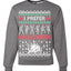 I Prefer Halloween Dancing Skeletons Ugly Christmas Sweater Unisex Crewneck Sweatshirt