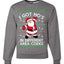 I Got Ho's in Different Area Codes Funny Santa Xmas Merry Ugly Christmas Sweater Unisex Crewneck Graphic Sweatshirt